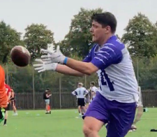 Nottingham Honey Badgers American Flag Football in action