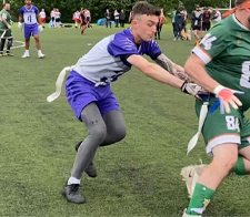 Nottingham Honey Badgers American Flag Football in action