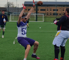 Nottingham Honey Badgers American Flag Football in action
